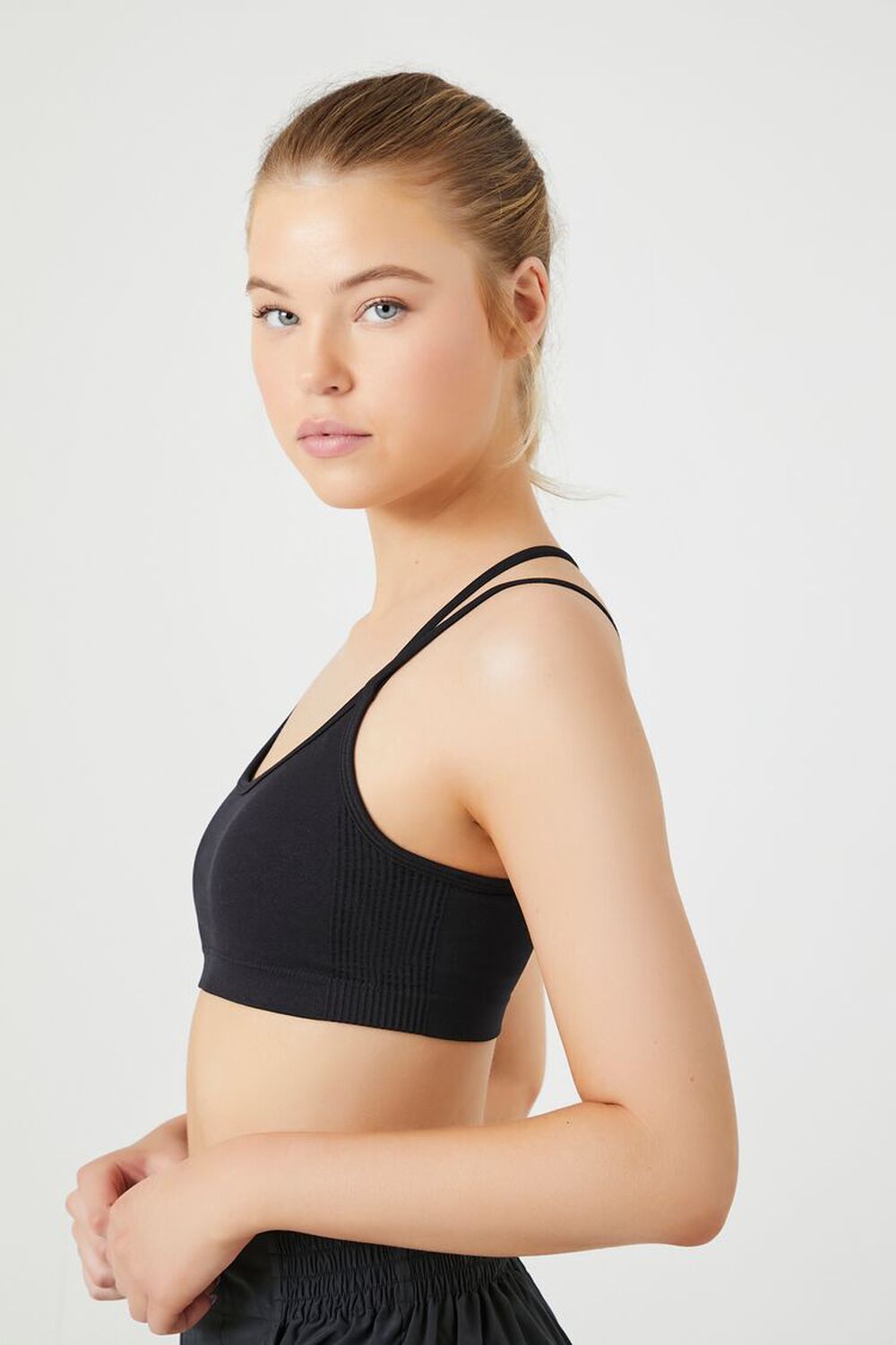 Seamless Strappy Sports Bra